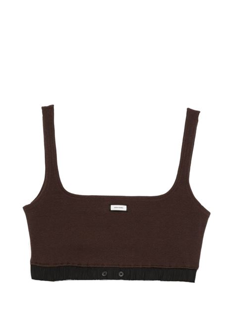 top lounge bra donna marrone ENTIRE STUDIOS | ESSS26BS018766239